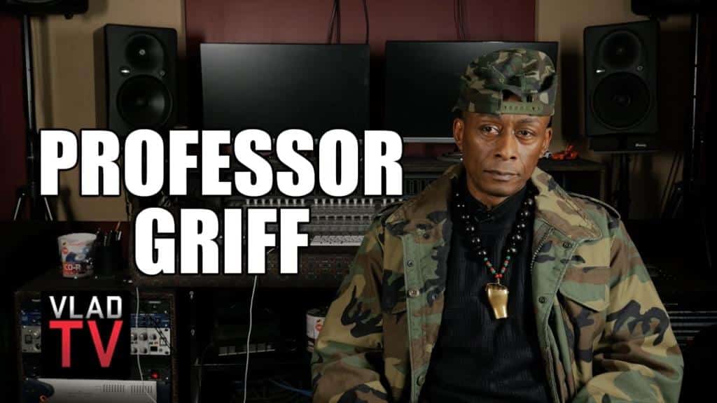Professor Griff - Fighting MC Serch of 3rd Bass in Def Jam Offices 1