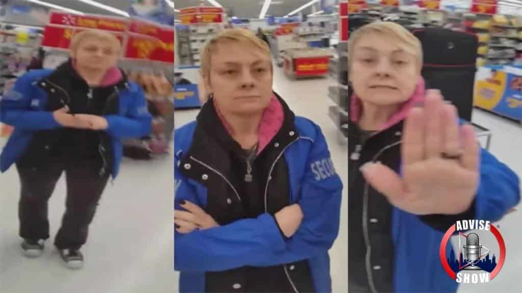 Racism In Canada:White Security Guard In Wal-Mart Harass Black Shopper For No Reason 1