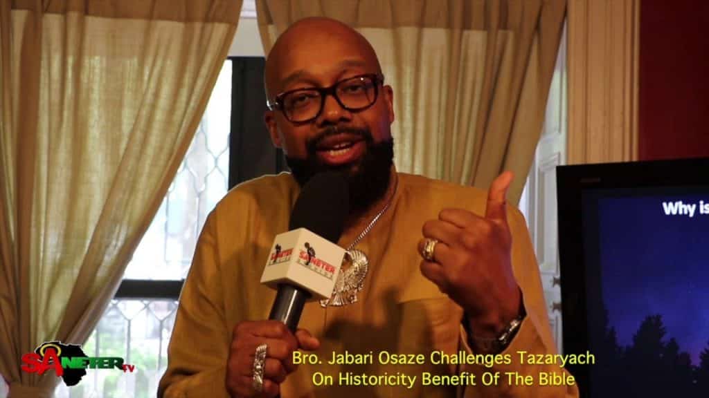 Bro. Jabari Osaze Challenges Tazaryach On Historicity Benefit Of The Bible 1