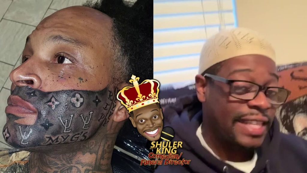 Shuler King - Louis V Face Tattoo? 1