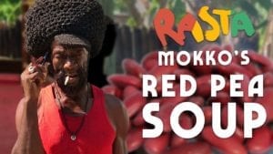 Rasta Mokko's Red Pea Soup....get Iron, Man! Straight from Jamaica