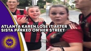 Atlanta Karen Become Looney Tunes After Sista Parked In Front Her House On The Public Street