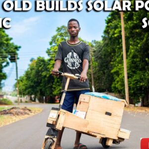 How A 17 Year Old From Ghana Created His Own Solar Powered Scooter