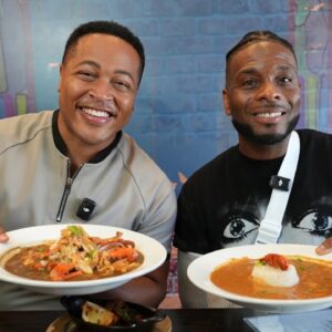 Trying the BEST CAJUN Food in the Valley w/Kel Mitchell (Chargrilled Oysters, Gumbo, Po'Boys & More)